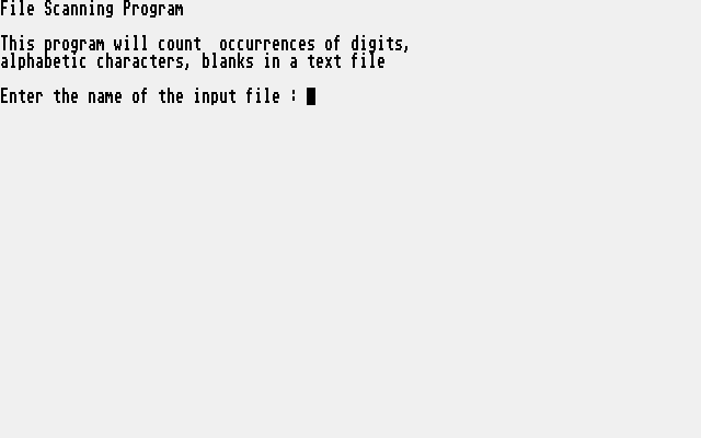 Scanfile — screenshot 1